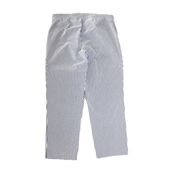 JONES NEW YORK Striped Nautical Stretchy Warm-Weather Cropped Pants (16W) - Picture 9 of 10